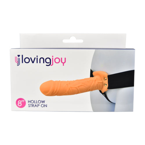loving-joy-8-inch-hollow-strap-on-vanilla