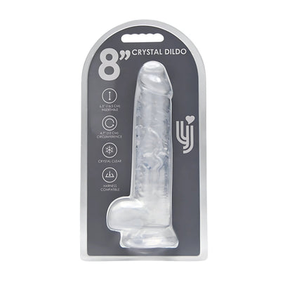 loving-joy-8-inch-dildo-with-balls-clear
