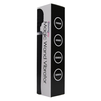loving-joy-rechargeable-magic-wand-vibrator-black