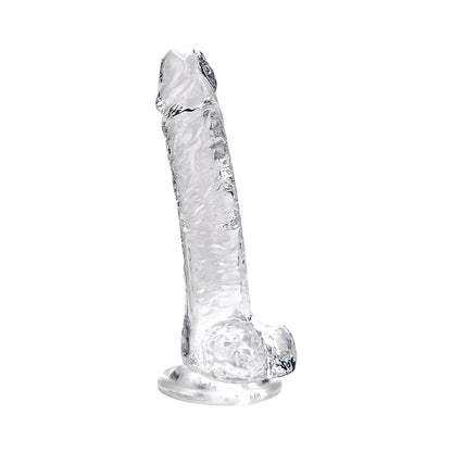 loving-joy-7-inch-dildo-with-balls-clear